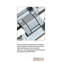 DHZDG 100 3D Concealed Hinges UAE for Heavy-Duty Architectural Door Systems